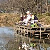 つい最近は○山池浸かり