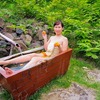 夏に最適な、冷た過ぎる温泉。