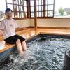 「道の駅きつれかわ」無料の足湯＆コンタク君の丸ポスト＆名物「温泉パン」