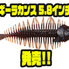 【DSTYLE】エスケープギルアクションで誘うソフトルアーに新サイズ「ギーラカンス 5.8インチ」追加！