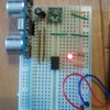 LPC810メモ:SCTの例その3(超音波距離センサ)