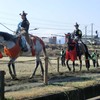 小田原梅まつりと流鏑馬（やぶさめ）　２月１０日（２０１５年）