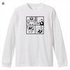 漫画コマ割り風タヌキプリントＴシャツ オリジナル商品になります.