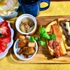 お取り寄せ低糖質デニッシュ食パンのランチ2種　ベーコンとあんバター＆カレーチーズ