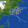 台風またも接近、気温急上昇34℃(@北関東)
