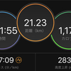 ジョギング21.23km・雨上がりの夕方からのLSDの巻