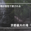 【ツーリング】四季折々の風景が楽しめる京都最大の滝『琴滝』。