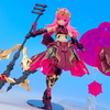 フレームアームズ・ガール ドゥルガーI ダークネスクイーン Ver. を作る その2