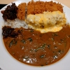 チーズ&ほうれん草のロースかつカレー。マイカリー食堂