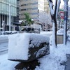 銭湯と雪だるま