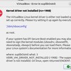 【Virtualbox7/Ubuntu24.04】突然"Kernel driver not installed"エラーでVMが起動できなくなった。