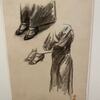 エドワード・ホッパー NY   EDWARD HOPPER NY 　～ その（２０）～ 傑作 に至る過程を知る。 ①モデルは実は妻  ②「靴 のディテール」「身体つき」まで詳細に！