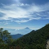 山行記録！初めての南アルプス富士山がクッキリの鳳凰三山