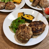 【平日の料理を時短】ハンバーグは小さめに