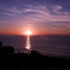 Sunset over the Pacific