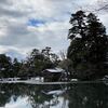 池が中心　内橋亭　兼六園　金沢　石川