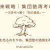 【未来戦略|集団塾再考02】「授業」を売るのをやめ、集団塾の価値を再定義せよ