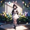 easter (bunny) (イースター (バニー)) by Animagine XL 3.1