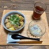 白ポン酢と親子丼　3/25  夜