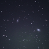 棒渦巻銀河 2つ NGC1087 & NGC1090 くじら座