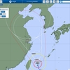 今週も台風でフェリーとしまが出ないかも。