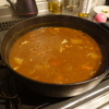 ホタテ貝柱のカレーの準備