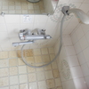 浴室　壁付ｻｰﾓｼｬﾜｰ水栓交換　TOTO　壁付ｻｰﾓｼｬﾜｰ水栓（ｸﾘｯｸｼｬﾜｰ）TMG40WRX　から　TOTO　TBV03402J