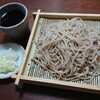 盛り蕎麦（桝田屋食品『極上八割蕎麦』）