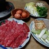 今シーズン初のすき焼き