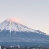 今朝の富士山