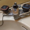 古き良き時代のホテル型ユニットバス水栓取替