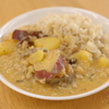 豚ひき肉とサツマイモのココナッツミルクカレー