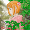 「初夏」オリジナルアナログCGミックスイラスト（再掲）：イラストと写真の合成はちゃんと加工しないと浮きます；；