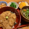 【ふるさと納税の返礼品でホタテのごま漬け丼】【鶏汁】