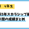 日能研　4年生　新5年スカラシップ継続と年間の成績まとめ