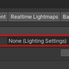 【Unity】Exception: Lightmapping.lightingSettings is null. Please assign it to an existing asset or a new instance. 