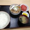 西川口の「あおき食堂」でモツ煮定食を食べました★