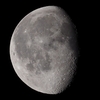 「月」の撮影　2024年1月31日(機材：ミニボーグ67FL、7108、E-PL8、ポラリエ)