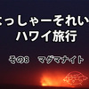 よっしゃーそれいけハワイ旅行　その８　マグマナイト