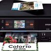 EPSON MultiPhoto Colorio 有線・無線LAN標準搭載 タッチパネル液晶 フォト複合機 6色染料インク EP-901A