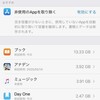 iPhone のストレージ容量おかしい問題が解決した