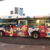 沼津駅でもラブライブ!ラッピングバス、そして旅の最後は足柄湯