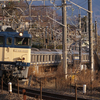１月22日　EF64形1030号機牽引のE217系Y-33編成NN入場配給輸送（廃車回送）　追っかけてみたよ