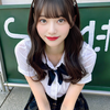 学生服チェック柄スカート美少女 / Beautiful girl in school uniform plaid skirt