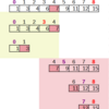 二分探索（binary search）