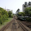 徳島中央公園近くの歩道橋で