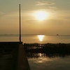 霞ヶ浦夕景（茨城県潮来市、稲敷市）