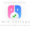 「Twin Collage」２枚のスクショを簡単に綺麗に並べることが出来るアプリです
