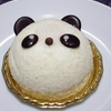直球・パンダの苺ケーキ