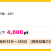 【ハピタス】SBI証券 新規口座開設+入金で4,000pt(4,000円)！ 取引不要♪